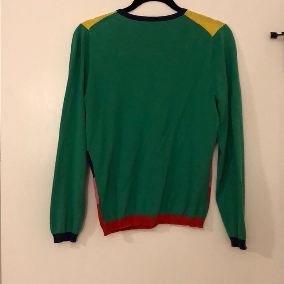 Liz Claiborne Rainbow Golf Sweater - Picture 4 of 4